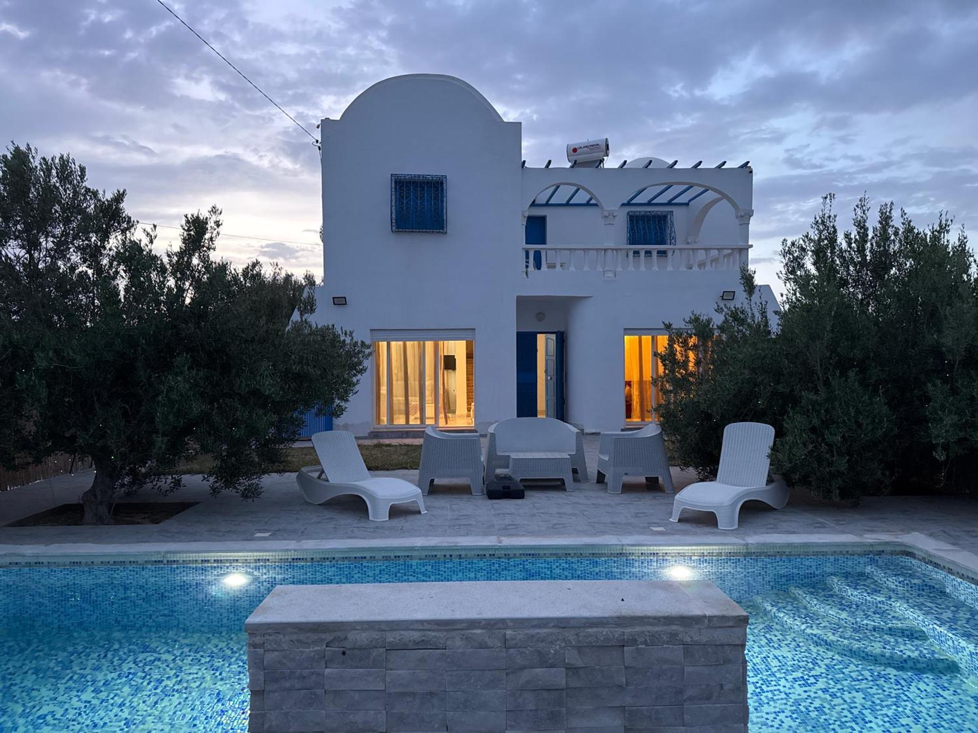 Villa Djerba 7 à Aghir Extérieur photo